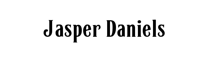 jasper daniels font free